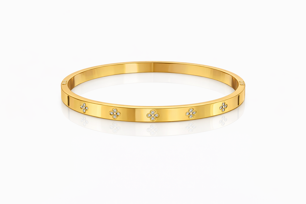 Clover Glow Bangle