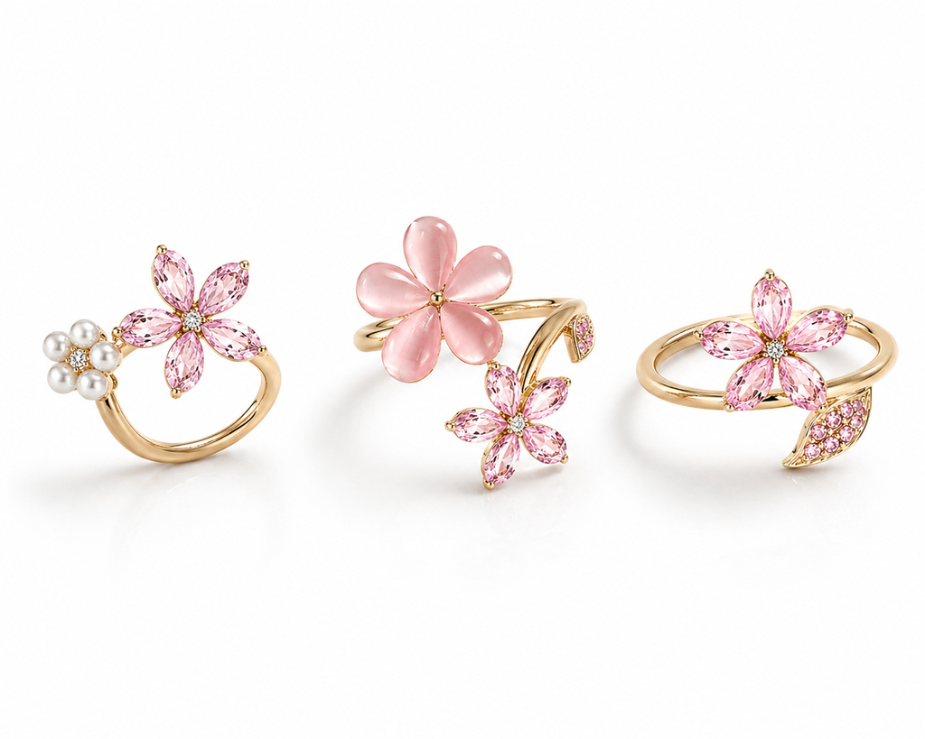 Rosy Petal Trio