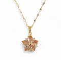 Blush Petal Necklace