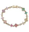Rainbow Blossom Bracelet