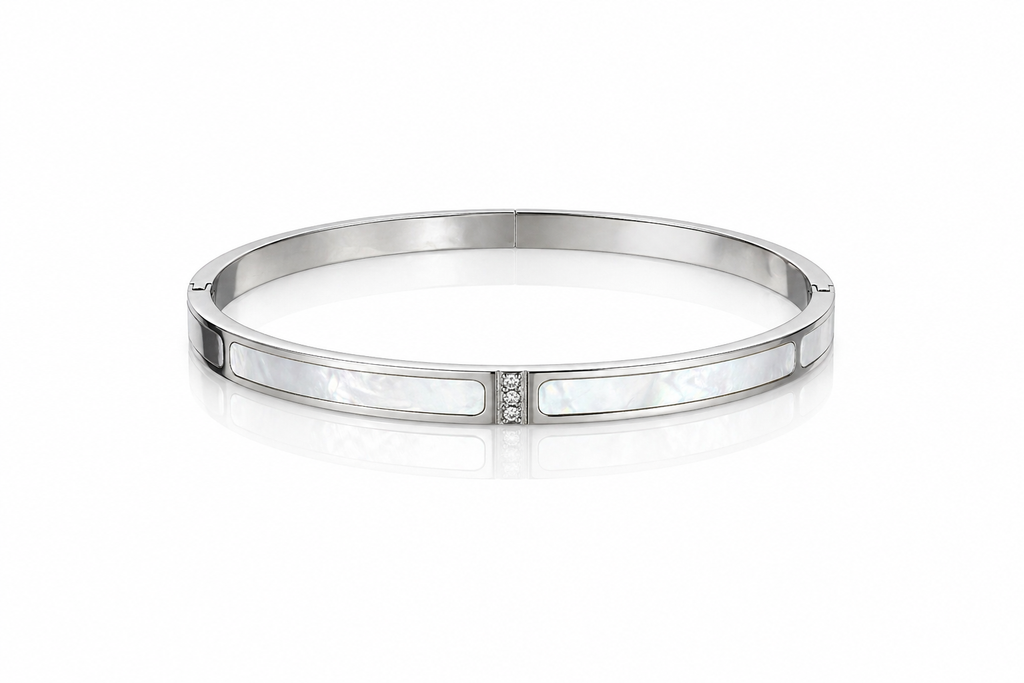 Moonlight Pearl Bangle