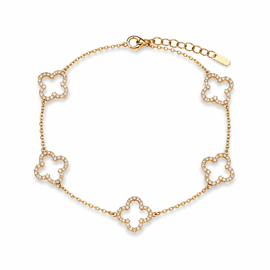 Golden Clover Bracelet