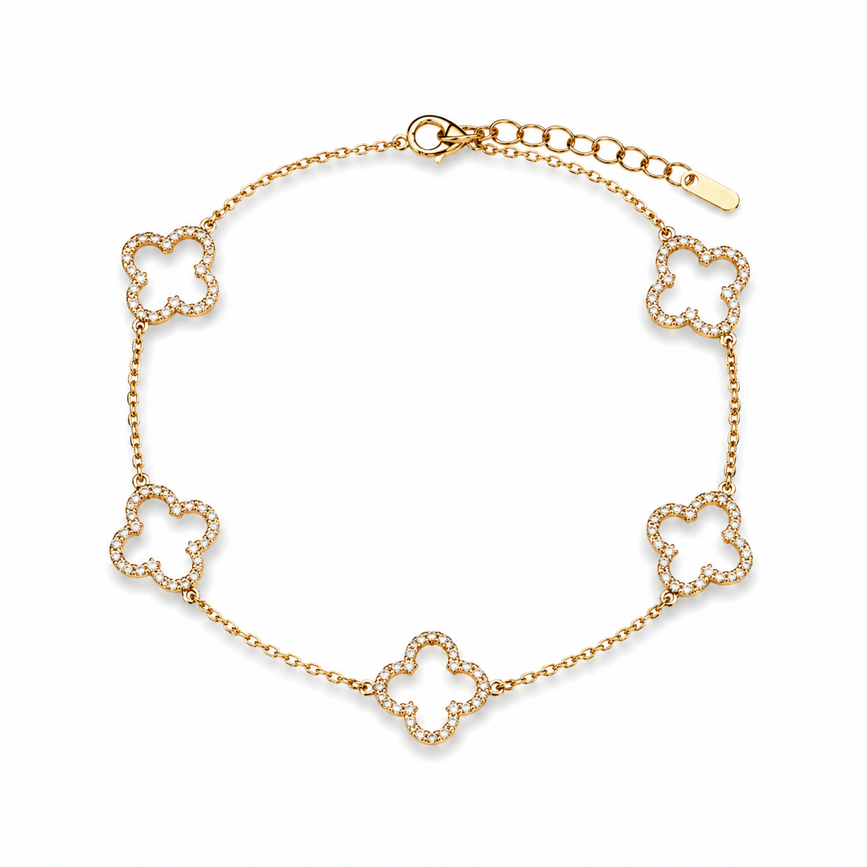 Golden Clover Bracelet